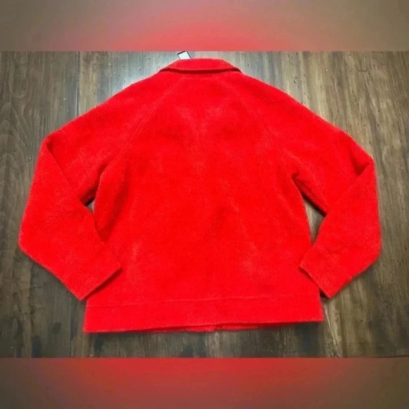 Tribal Jacket Poppy Red Boutique Brand Classic Preppy Lined Button Closure NWT - Picture 15 of 16